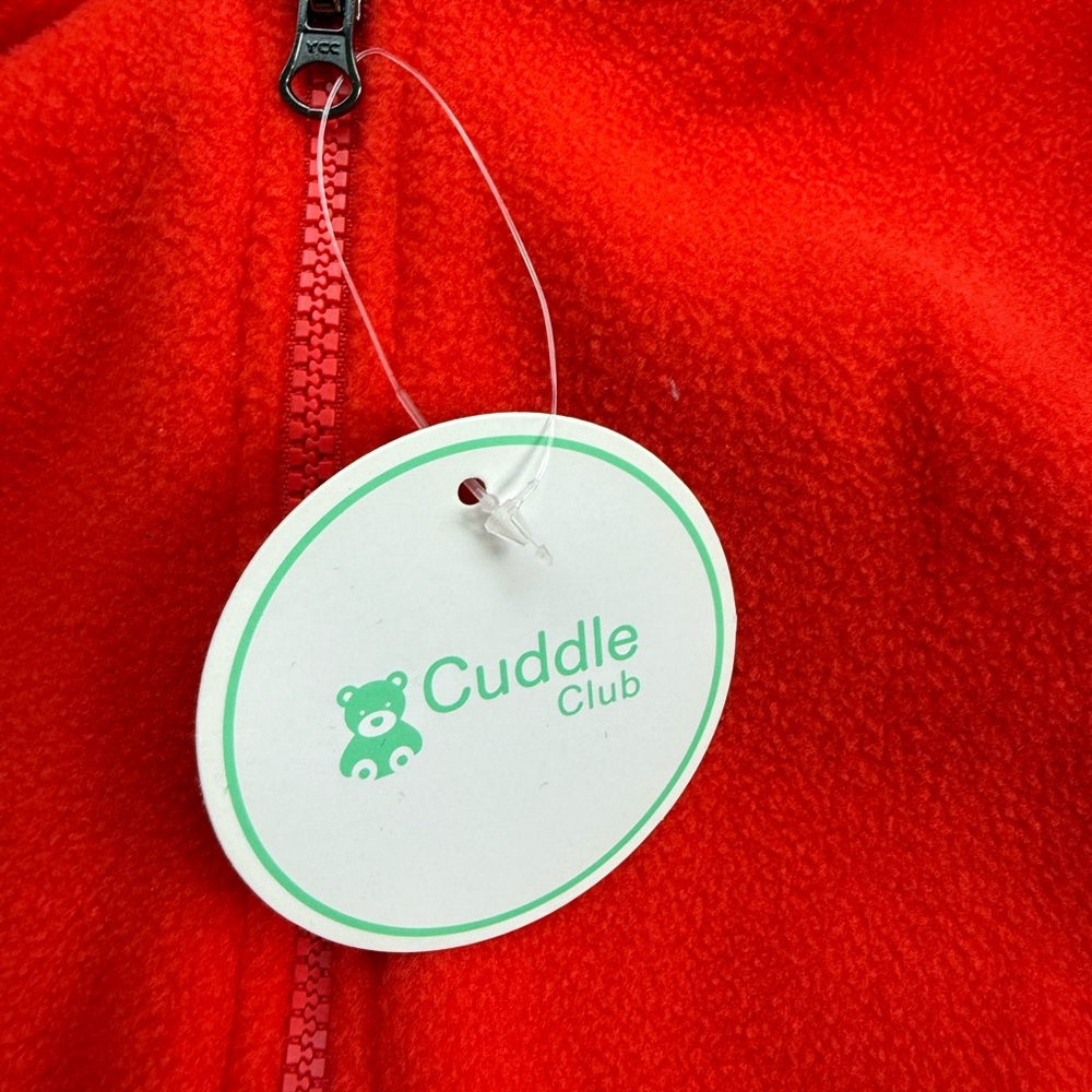 NEW Cuddle Club Bear Fleece Bunting 6-12 Months - Picture 5 of 8